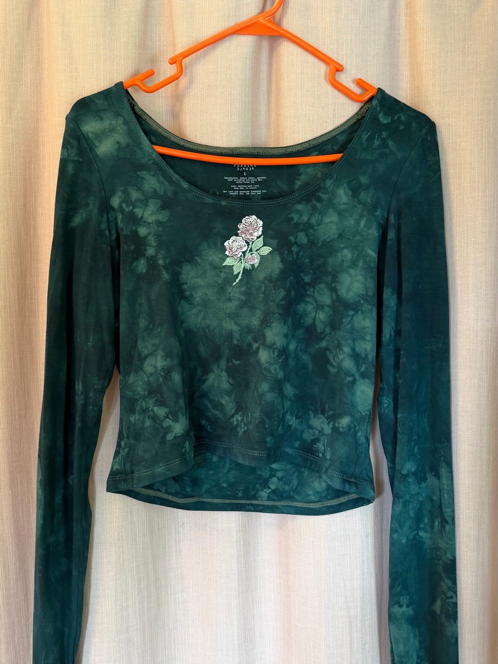 Purusha People Winter Roses Long Sleeve